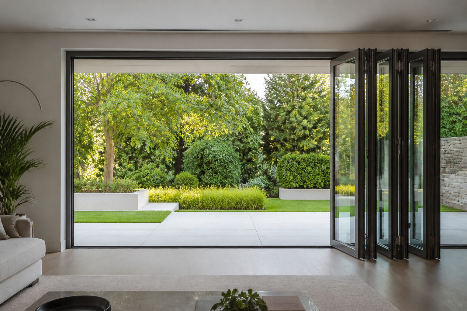 VLX 100 Bifold / Folding Door in Pasadena, CA | Juniper Windows Pasadena - detail 4