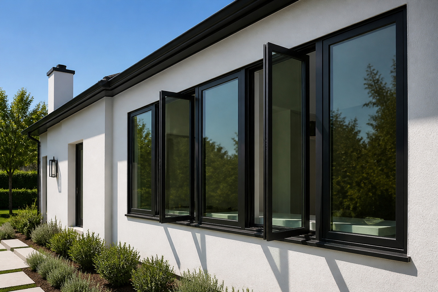 VLX 80 Casement Window in Pasadena, CA | Juniper Windows Pasadena - detail 6