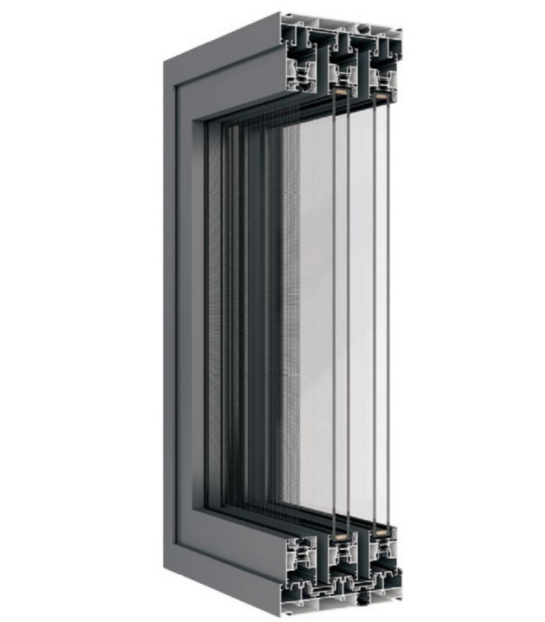 VLX 150 Heavy-Duty Sliding Door in Pasadena, CA | Juniper Windows Pasadena - detail 2