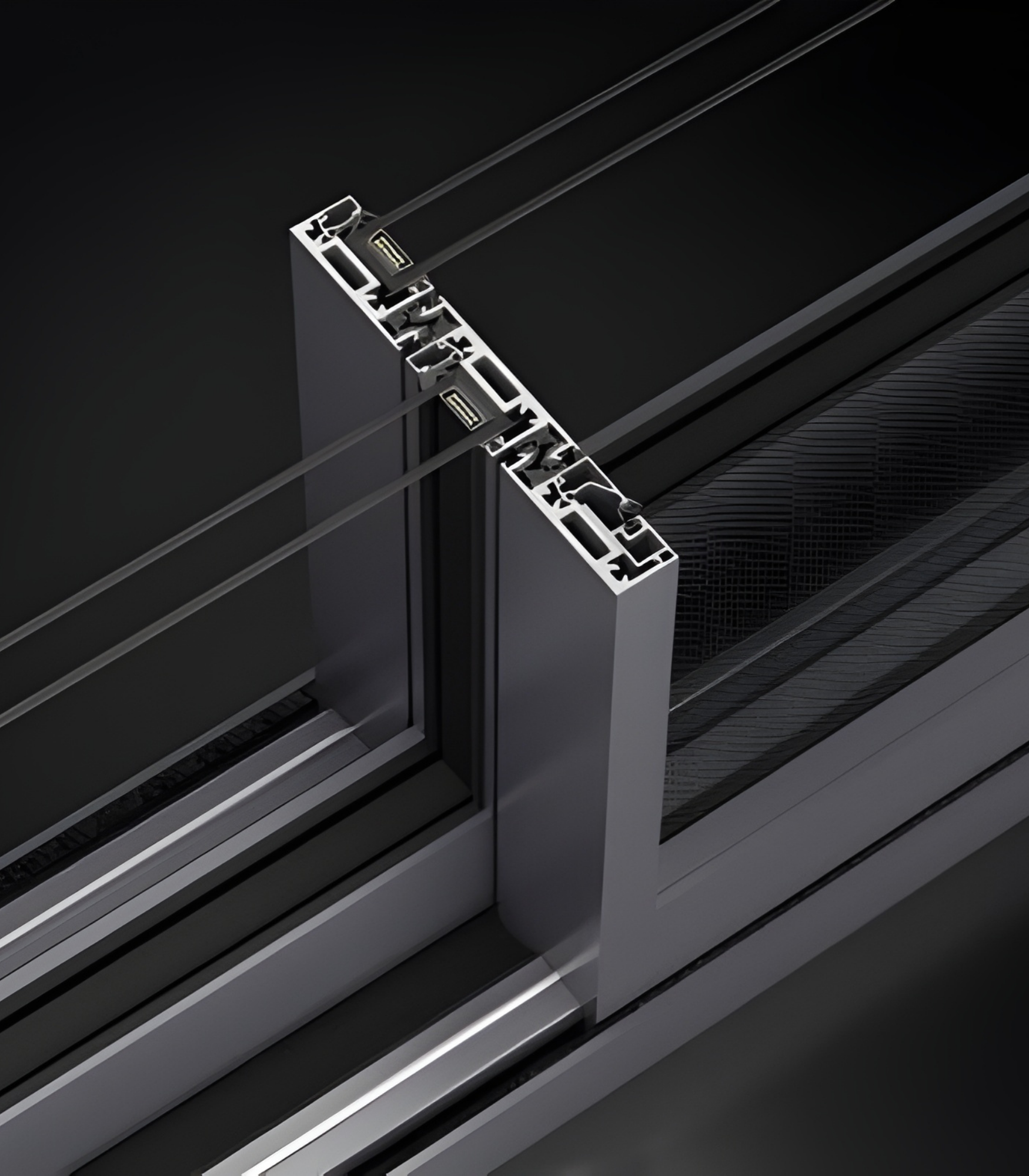 VLX 150 Heavy-Duty Sliding Door in Pasadena, CA | Juniper Windows Pasadena - detail 4